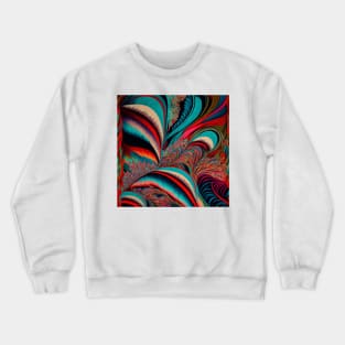 Colorful Pattern Crewneck Sweatshirt